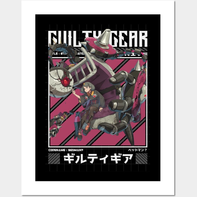 Bedman - Guilty Gear Strive Wall Art by Arestration